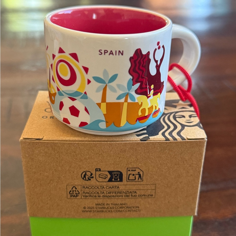 Starbucks Spain Ornament espresso cup, 2 fl. Oz - Picture 6 of 6